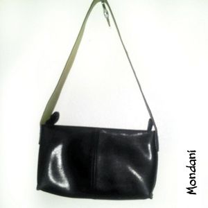 Mondani small black satchel bag